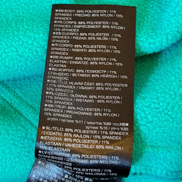 Burton AK Women’s Turbine 1/4 Zip Fleece Sweater Pullover Teal & Pink Size Large - Picture 11 of 14